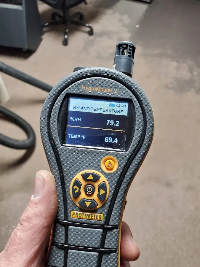 Moisture meter humidity assessment for Fire & Smoke Damage Restoration in Walkertown
